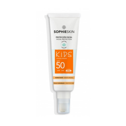 Sophie Skin Sun Protection Facial Sunscreen For Kids Apsauginis veido kremas nuo saulės vaikams su SPF50 apsauga 50ml