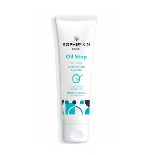 Sophie Skin Oil Stop Soft Scrub Švelnus veido šveitiklis 75ml
