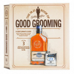 18.21 Man Made Faux Book Gift Set Absolute Mahogany Plaukų, barzdos ir kūno priežiūros priemonių rinkinys vyrams