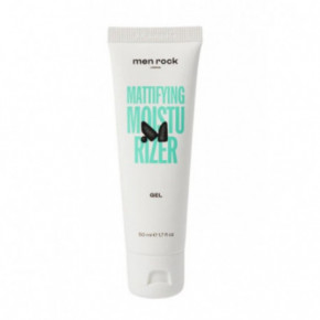 Men Rock Mattifying Moisturizer Gel With Niacinamide Matizuojantis drėkinamasis veido gelis su niacinamidu 50ml