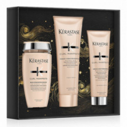 Kérastase Curl Manifesto Holiday Gift Set 2024 Banguotų ir garbanotų plaukų priemonių rinkinys