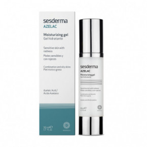 Sesderma Azelac Moisturizing Gel Raudonį mažinantis veido gelis 50ml