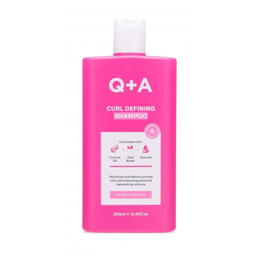 Q+A Curl Defining Shampoo Šampūnas garbanotiems plaukams 250ml