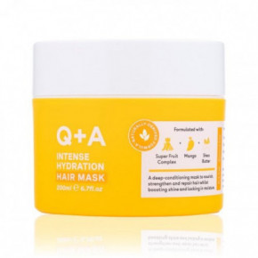 Q+A Intense Hydration Hair Mask Intensyviai drėkinanti plaukų kaukė 200ml