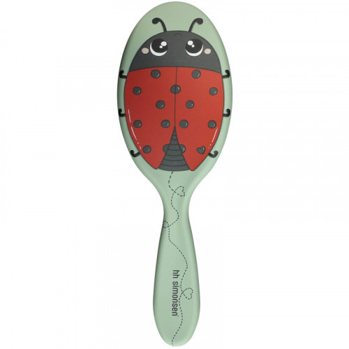 HH Simonsen Wonder Brush KIDS Ovalus plaukų šepetys vaikams Ladybug