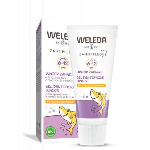 Weleda Junior Toothpaste with Fluoride Vaikiška dantų pasta su fluoru 50ml