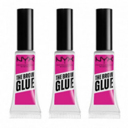 NYX Professional Makeup The Brow Glue Antakių formavimo želė rinkinys