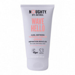 Noughty Wave Hello Curl Taming Cream Garbanas pabrėžiantis kremas banguotiems ir garbanotiems plaukams 150ml