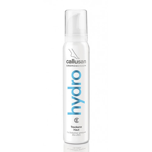 Callusan Hydro Cream Mousse Kreminės putos sausai pėdų odai 125ml