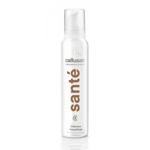 Callusan Sante Intensive Cream Mousse Intensyvios kūno odos priežiūros kreminės putos 175ml