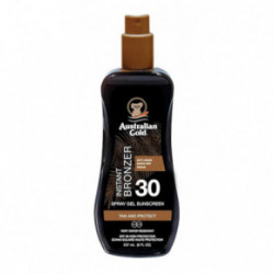 Australian Gold Spray Gel with Instant Bronzer SPF30 Apsauga nuo saulės su natūraliais bronzantais - pažeista pakuotė 237ml