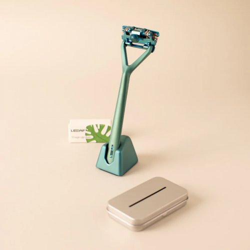 Leaf Shave The Leaf Kit Skutinosi priemonių rinkinys Chrome