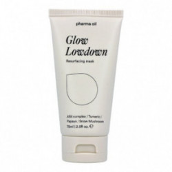 Pharma Oil Glow Lowdown Resurfacing Mask AHA rūgščių veido kaukė 75ml