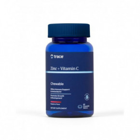 Trace Minerals Zinc + Vitamin C Chewable 60 caps.