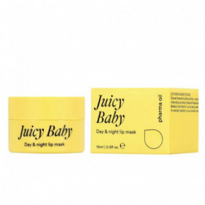 Pharma Oil Juicy Baby Day & Night Lip Mask Lūpų kaukė 15ml
