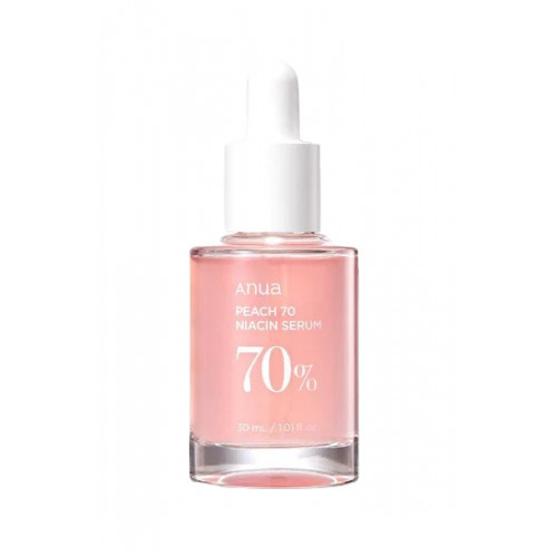ANUA Peach 70% Niacinamide Serum Švytėjimo veidui suteikiantis serumas 30ml