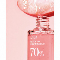 ANUA Peach 70% Niacinamide Serum Švytėjimo veidui suteikiantis serumas 30ml