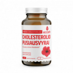Ecosh Cholesterolio pusiausvyrai su augalų mišiniu Metabolaid 60vnt.