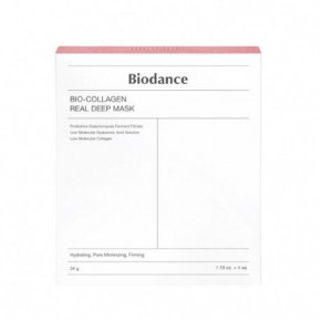 Biodance Bio Collagen Real Deep Mask Sügavalt niisutav näomask 4x34 g.