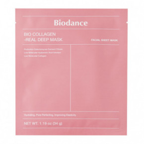 Biodance Bio Collagen Real Deep Mask Dziļi mitrinoša sejas maska 34g