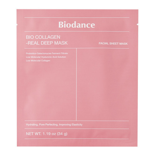 Biodance Bio Collagen Real Deep Mask Giliai drėkinanti veido kaukė 4x34 g.