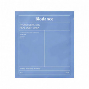 Biodance Hydro Cera Nol Real Deep Mask Intensīvi mitrinoša, nomierinoša sejas maska 34g
