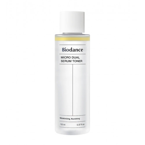 Biodance Micro Dual Serum Toner Drėkinantis ir maitinantis veido tonikas 150ml