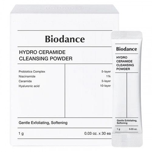 Biodance Hydro Ceramide Cleansing Powder Valomoji veido pudra 30x1g