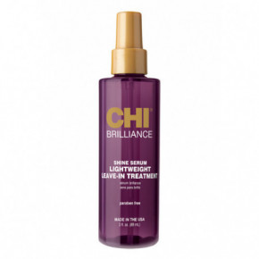 CHI Deep Brilliance Light Weight Leave - In Treatment Nenuskalaujams, lengvas plaukų serumas su alyvuogių ir Monoi aliejais 177ml