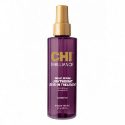 CHI Deep Brilliance Light Weight Leave - In Treatment Nenuskalaujams, lengvas plaukų serumas su alyvuogių ir Monoi aliejais 89ml