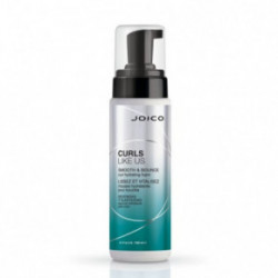 Joico Curls Like Us Smooth & Bounce Curl Hydrating Foam Drėkinamosios plaukų putos garbanoms 200ml