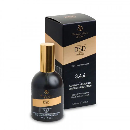 DSD de Luxe 3.4.4 Capixyl + Placenta Shock de Luxe Lotion Losjonas su placenta nuo plaukų slinkimo - pažeista pakuotė 100ml