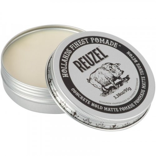 Reuzel Concrete Hold Matte Pomade Itin stiprios fiksacijos plaukų formavimo pomada 35g