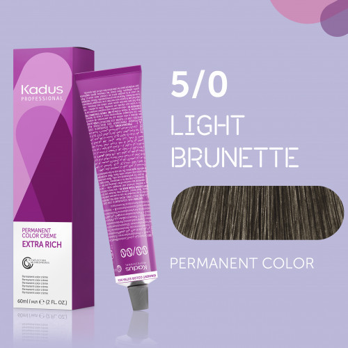 Kadus Professional Extra Rich Creme Permanent Hair Color Plaukų dažai 60ml