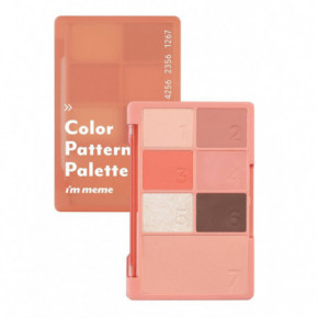 I'M MEME Color Pattern Palette Silma- ja põsepuna palett 9.4 g