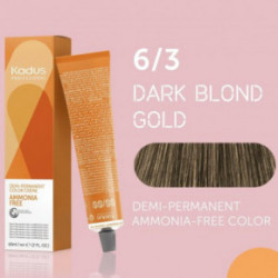 Kadus Professional Demi‑Permanent Ammonia‑Free Color Plaukų dažai be amoniako 60ml