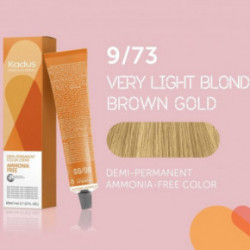 Kadus Professional Demi Permanent Ammonia Free Color Plaukų dažai be amoniako 60ml