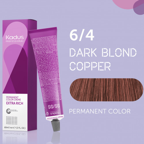 Kadus Professional Extra Rich Creme Permanent Hair Color Plaukų dažai 60ml