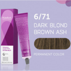 Kadus Professional Extra Rich Creme Permanent Hair Color Plaukų dažai 60ml