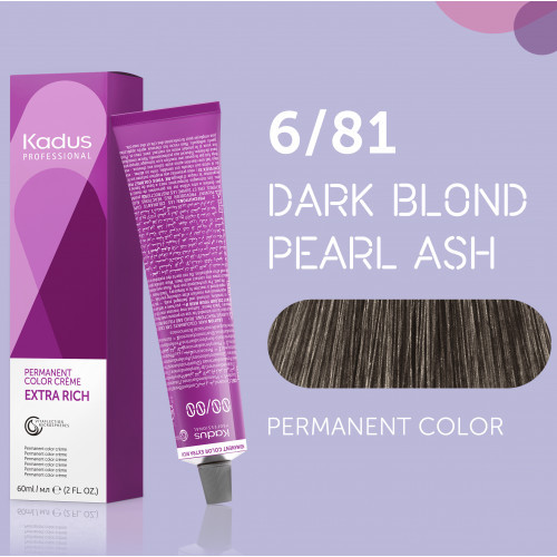 Kadus Professional Extra Rich Creme Permanent Hair Color Plaukų dažai 60ml