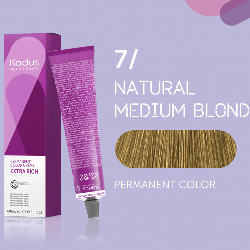 Kadus Professional Extra Rich Creme Permanent Hair Color Plaukų dažai 60ml