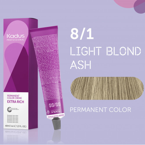 Kadus Professional Extra Rich Creme Permanent Hair Color Plaukų dažai 60ml