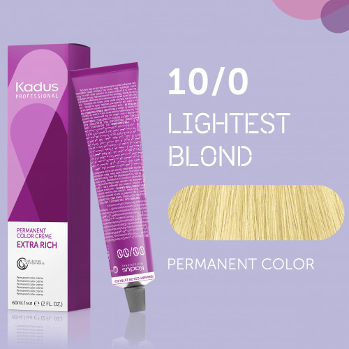 Kadus Professional Extra Rich Creme Permanent Hair Color Plaukų dažai 60ml