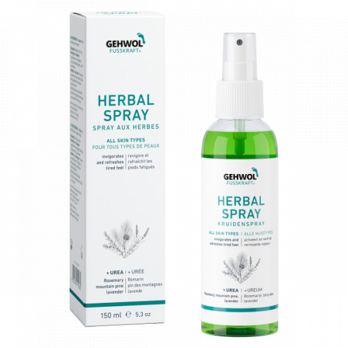 Gehwol Fusskraft Herbal Spray Žolelių purškalas pėdoms 150ml
