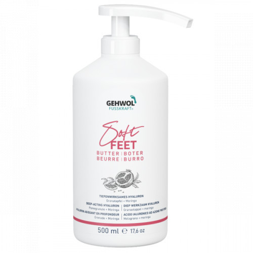 Gehwol Soft Feet Butter Kojų ir pėdų sviestas su granatų ekstraktu ir aliejine moringa 100ml