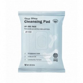 Mizon One Step Cleansing Pad Grima noņemšanas spilventiņi 30gab.