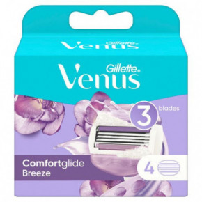 Gillette Venus Breeze Women Razor Refills Papildomos skustuvo galvutės 4vnt