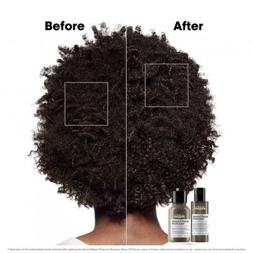 L'Oréal Professionnel Absolut Repair Molecular Hair Mini Duo Kit Plauko struktūrą atstatančių priemonių rinkinys Rinkinys