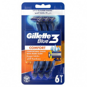 Gillette Blue3 Comfort Razor Vienkartiniai skustuvai 6vnt