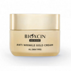 Bioxcin (Bioxsine) Age Reverse Gold Anti Wrinkle Cream Veido kremas su aukso dulkėmis 50ml